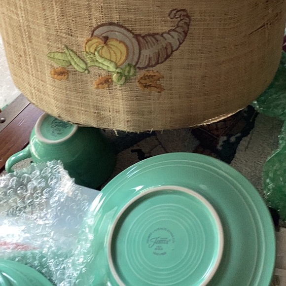 π§ββοΈ Fiesta 5-piece Place Setting FIESTA WARE SEA MIST RETIRED DEADSTOCK - Picture 2 of 16